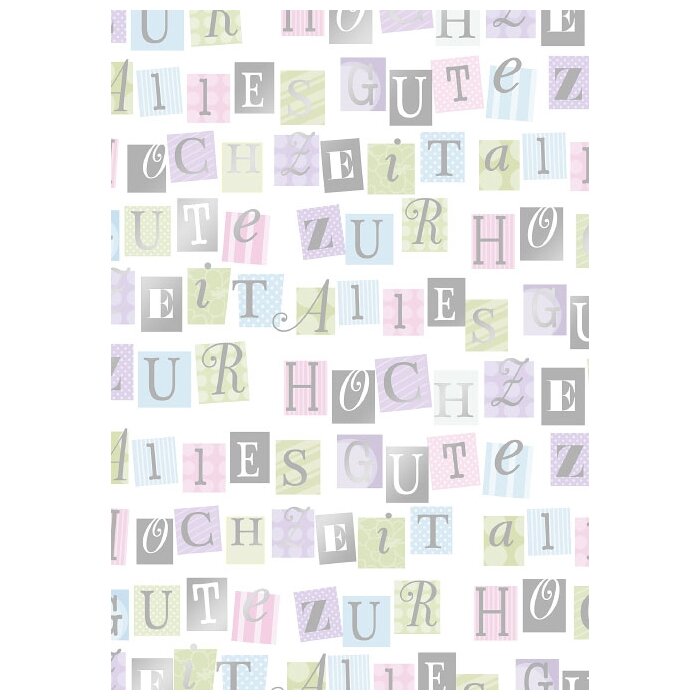 Papel 70x100 cm Feliz Boda