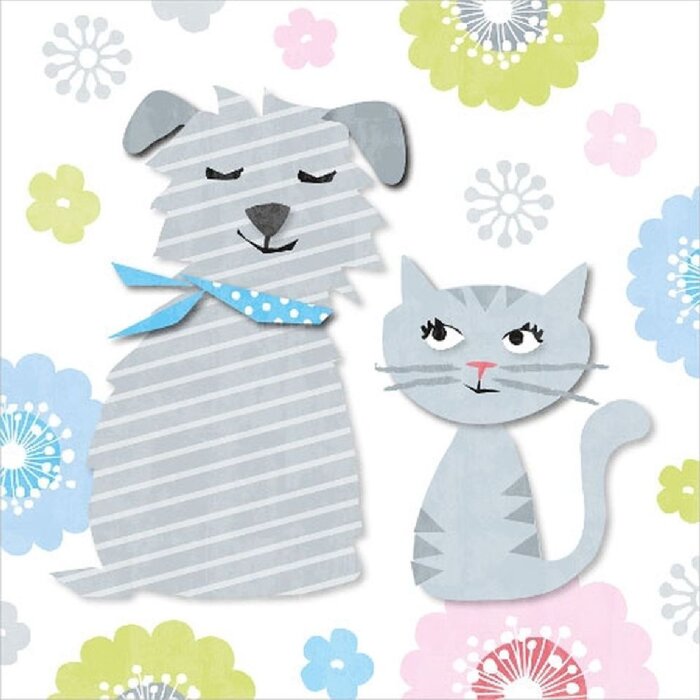 Mini Card Dog&Cat
