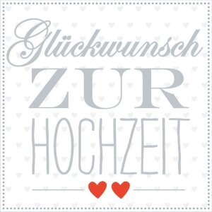 Mini Tarjeta Corazones de Boda