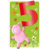 Tarjeta Artebene 5º Cumpleaños Niños