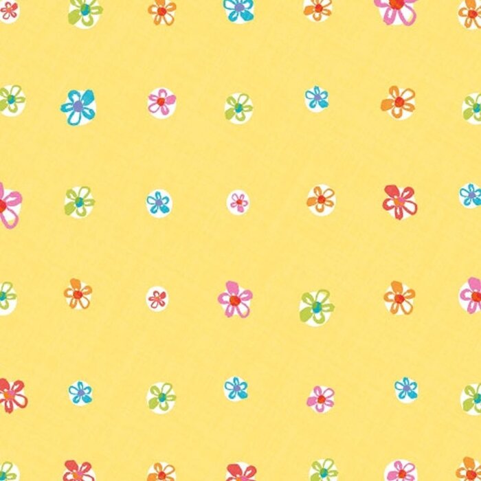 Servilletas de papel 33x33 cm MiniBlossom amarillo