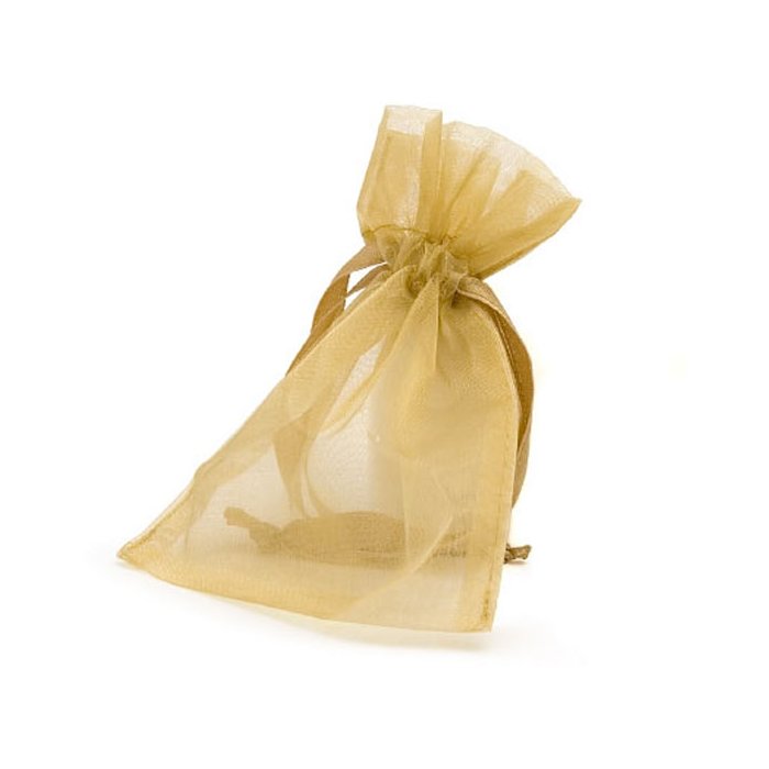 Artebene bolsa de organza 9x12 cm oro