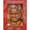 Marco de madera Henzo India 10x15 cm rojo