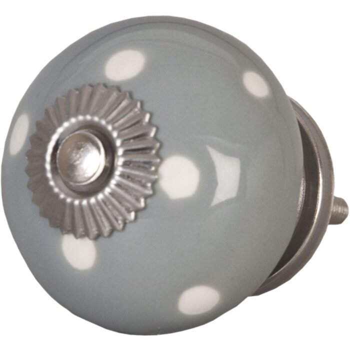 Puntos Gris blanco (62323)