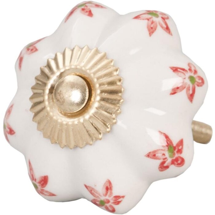 Flores de rojo blanco (61852)