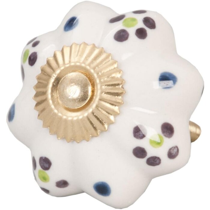 Flores de color blanco colorido (61850)