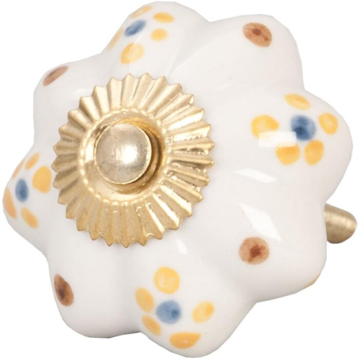 Flores de amarillo blanco (61853)