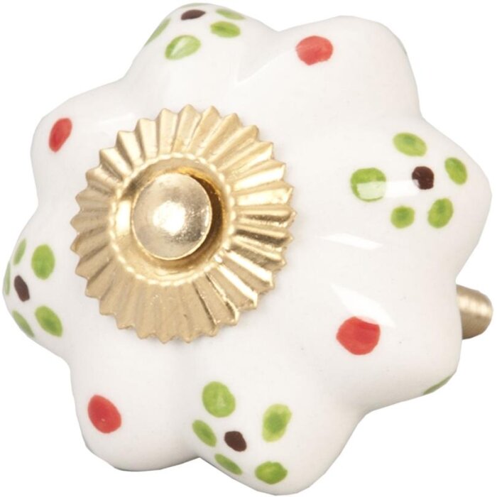 Flores de verde blanco (61858)