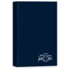 Álbum de inserción ZEP Flipalbum XF468 para 80 fotos 10x15 cm, Kunstdruck, Azul o Rojo